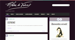 Desktop Screenshot of elainelirica.com